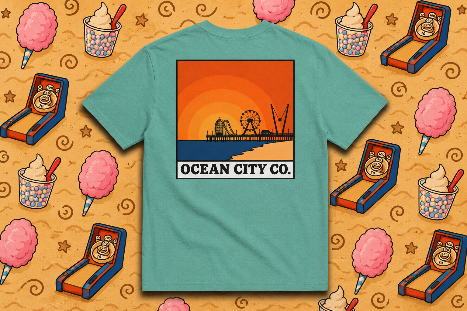 Sunrise At The Pier Shirt