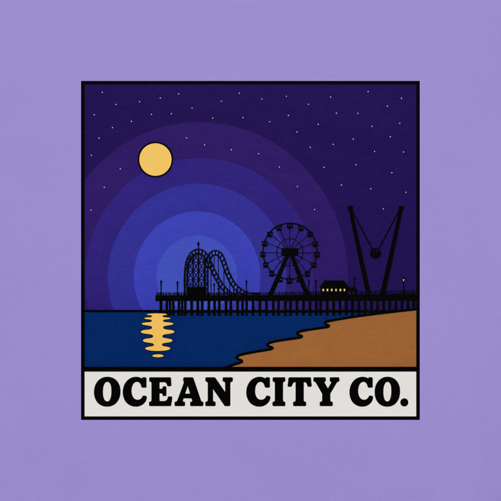 Pier After Dark Violet Shirt