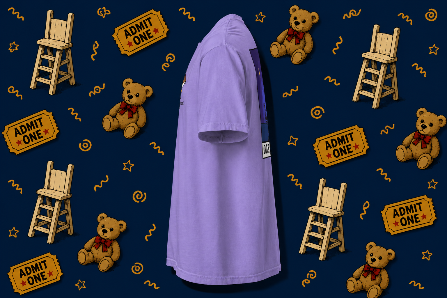 Pier After Dark Violet Shirt